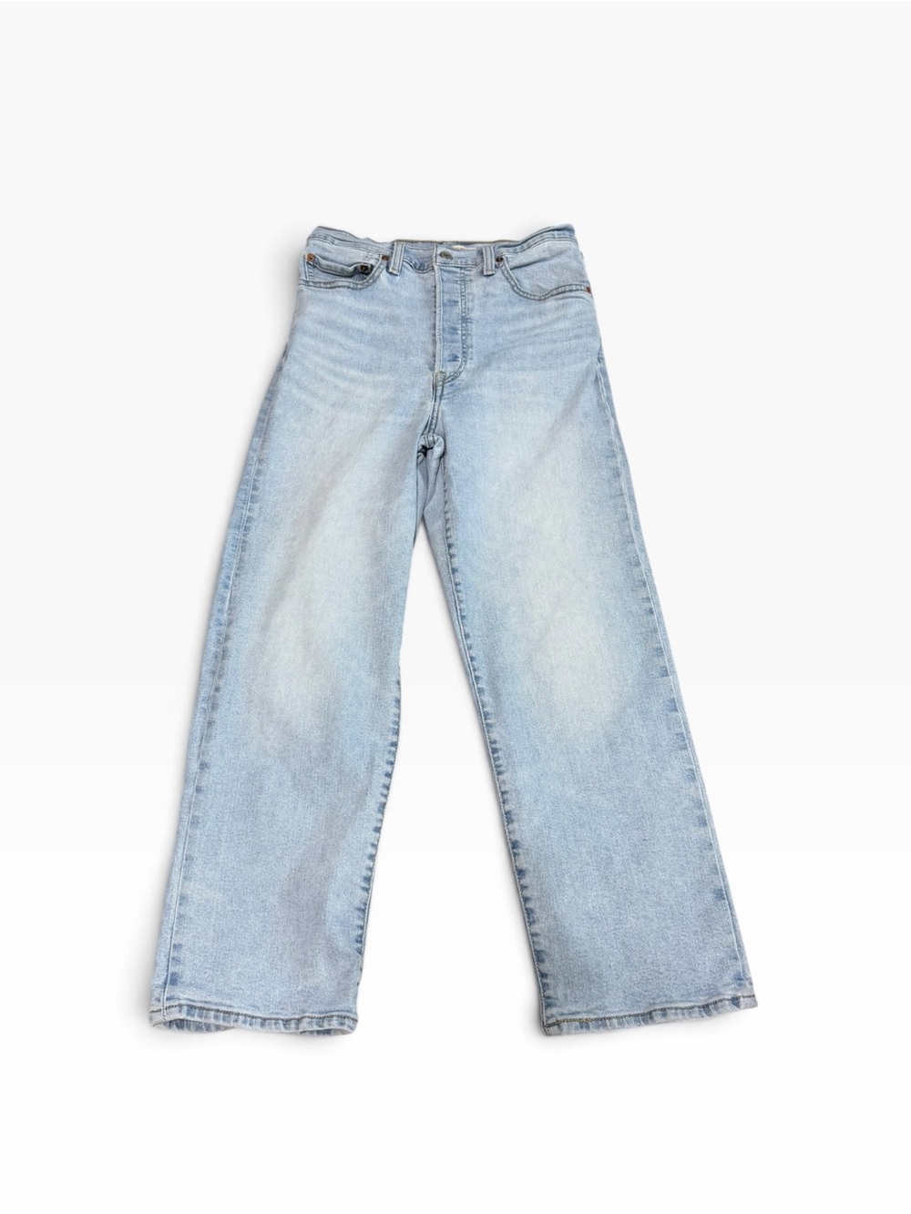 Levi's Light Blue Straight Leg Jeans
